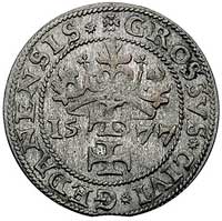grosz oblężniczy 1577, (moneta autorstwa K. Goebla), Gdańsk, Kurp. 344 R2, Gum. 775