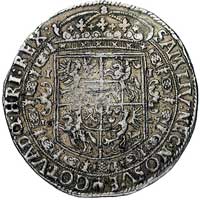 talar 1629, Bydgoszcz, Kurp. 1628 R, ale na końcu napisu dwa krzyżyki, Dav. 4315, moneta ze śladam..