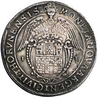 talar 1632, Toruń, Kurp. 3 R5, Dav. 4373, T. 60, bardzo rzadka i efektowna moneta