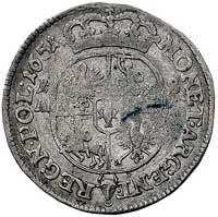 ort 1651, Poznań, Kurp. 308 R5, Gum. 1729, T.30, bardzo rzadka moneta