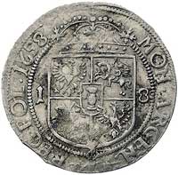 ort 1658, Kraków, Kurp. 413, Gum. 1757, dość ładnie zachowany jak na ten typ monety