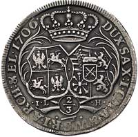 2/3 talara (coselgulden) 1706, Drezno, Kam. 406 