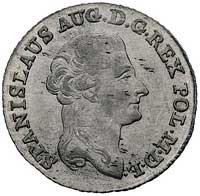 złotówka 1792, Warszawa, Plage 300, justowana ale ładna moneta