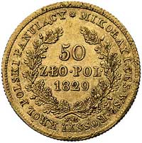50 złotych 1829, Warszawa, Plage 10, Fr. 107, zł