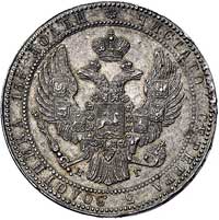 3/4 rubla = 5 złotych 1834, Petersburg, Plage 347, ładnie zachowane