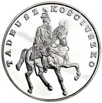 komplet monet 200.000 złotych 1990, mennica Solidarity Mint w USA, Tadeusz Kościuszko, Fryderyk Ch..