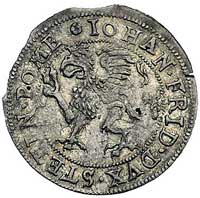 Jan Fryderyk 1569-1600, szeląg 1594, Szczecin, Hildisch 13, Pogge 871, monety Jana Fryderyka są rz..