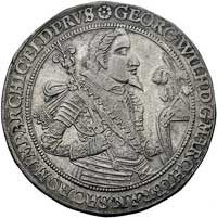 talar 1627, Królewiec, Bahr. 1480, Dav. 6141, bardzo ładnie zachowana moneta