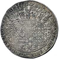 talar 1627, Królewiec, Bahr. 1480, Dav. 6141, bardzo ładnie zachowana moneta