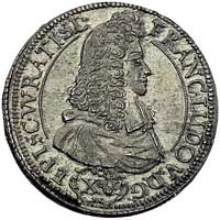 Franciszek Ludwik 1683-1732, 15 krajcarów 1694, Nysa, F.u.S. 2740, ładnie zachowane