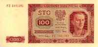 100 złotych 1.07.1948, seria FZ, Miłczak 139e, P