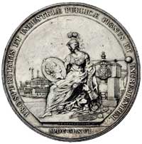 medal autorstwa J. F. Holzhaeussera dedykowany k