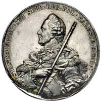 Stanisław Lubomirski- marszałek wielki koronny, medal autorstwa J. F. Holzhaeussera około roku 177..