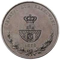 Florian Straszewski - medal autorstwa I. D. Boehma poświęcony burmistrzowi Krakowa zasłużonemu w d..