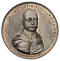 Tadeusz Reytan- medal autorstwa Belowa poświęcony posłom polskim na Sejm Berliński, 1860 r, Aw: Po..