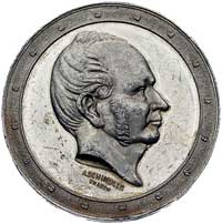 medal Józef Majer- medal autorstwa A. Schindlera 1881 r., Aw: Głowa w prawo i niżej A. SCHINDLER K..