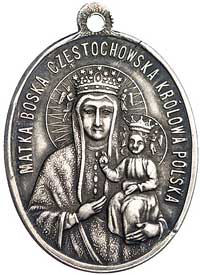 medal wybity z okazji koronacji obrazu Matki Bos