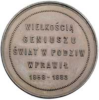 Jan Matejko- medal nieznanego autora 1883 r., Aw
