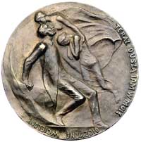 Adam Mickiewicz- medal autorstwa Wacława Szymano