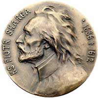 Piotr Skarga -medal autorstwa Witolda Bielińskie