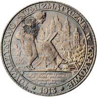 setna rocznica śmierci Tadeusza Czackiego- medal autorstwa Jana Wysockiego 1913 r. Aw: Popiersie t..