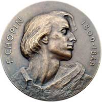 medal nagrodowy autorstwa Stefana Rufina Koźbiel
