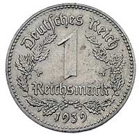 1 marka 1939/E, Muldenhütten, J. 354, minimalne uderzenie na rancie