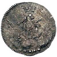 5 kopiejek 1755, Petersburg, Bitkin 231, Uzdenikow 880, rzadka i ładnie zachowana moneta
