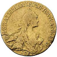5 rubli 1769, Petersburg, Bitkin 60, Fr. 113, złoto, 6.30 g