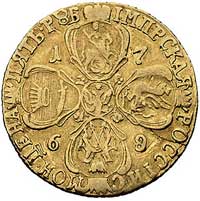 5 rubli 1769, Petersburg, Bitkin 60, Fr. 113, złoto, 6.30 g