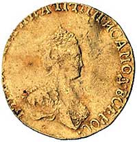 rubel 1779, Petersburg, Bitkin 108, Fr. 118, złoto, 1.02 g