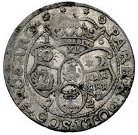 grosz na 12 węgierskich denarów, 1672, Resch 123, Hess 1151, rzadki