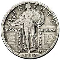 25 centów 1917 S, San Francisco