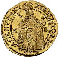 dukat 1750, Krzemnica, Herinek 282, Fr. 48, złoto, 3.45 g, bardzo ładny egzemplarz ze starą patyną