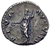 Galba 68-69, denar, Aw: Popiersie w prawo i napi
