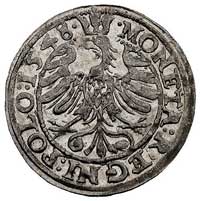 grosz 1548, Kraków, Kurp. 68 (R3), Gum. 492, T. 6, rzadka i bardzo ładna moneta