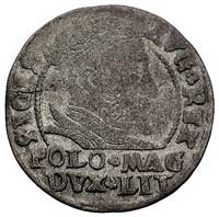 grosz na stopę polską 1546, Wilno, rzadka odmiana z datą w otoku, Kurp. 758 (R1), Gum. 609, T. 3