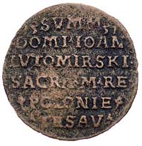 liczman 1551, Jana Lutomirskiego herbu Jastrzębiec, Demel 23 (R4), H-Cz. 3943 (R6)