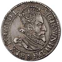 szóstak 1599, Malbork, odmiana z małą głową króla, Kurp. 1434 (R2), Gum. 1153, patyna