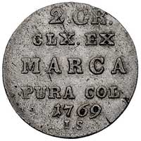 2 grosze srebrne 1769, Warszawa, Plage 251