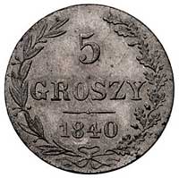 5 groszy 1840, Warszawa, Plage 140