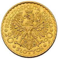 20 złotych 1925, Warszawa, Bolesław Chrobry, Parchimowicz 126, złoto koloru żółtego, 6.44 g, rzadz..
