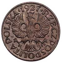 zestaw monet 2 grosze 1925 i 1927, Warszawa, Parchimowicz 102 b i 102 c, razem 2 sztuki