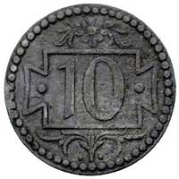 10 fenigów 1920, Gdańsk, odmiana z małą cyfrą 10, Parchimowicz 51