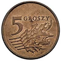 5 groszy 1991, Warszawa, Parchimowicz 703, ale n