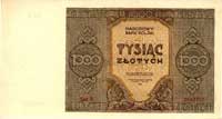 1000 złotych 1945, seria B, Miłczak 120, Pick 12