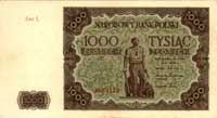 1000 złotych 15.07.1947, seria L, Miłczak 133a, Pick 133
