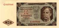 10 złotych 1.07.1948, seria C, Miłczak 136a, Pick 136