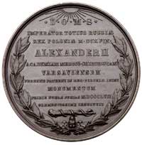 założenie Akademii Medyczno-Chirurgicznej w Warszawie w 1857 r.- medal autorstwa J. Minheymera, Aw..