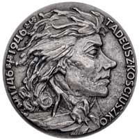 Tadeusz Kościuszko- medal autorstwa Fr. Kalfasa 